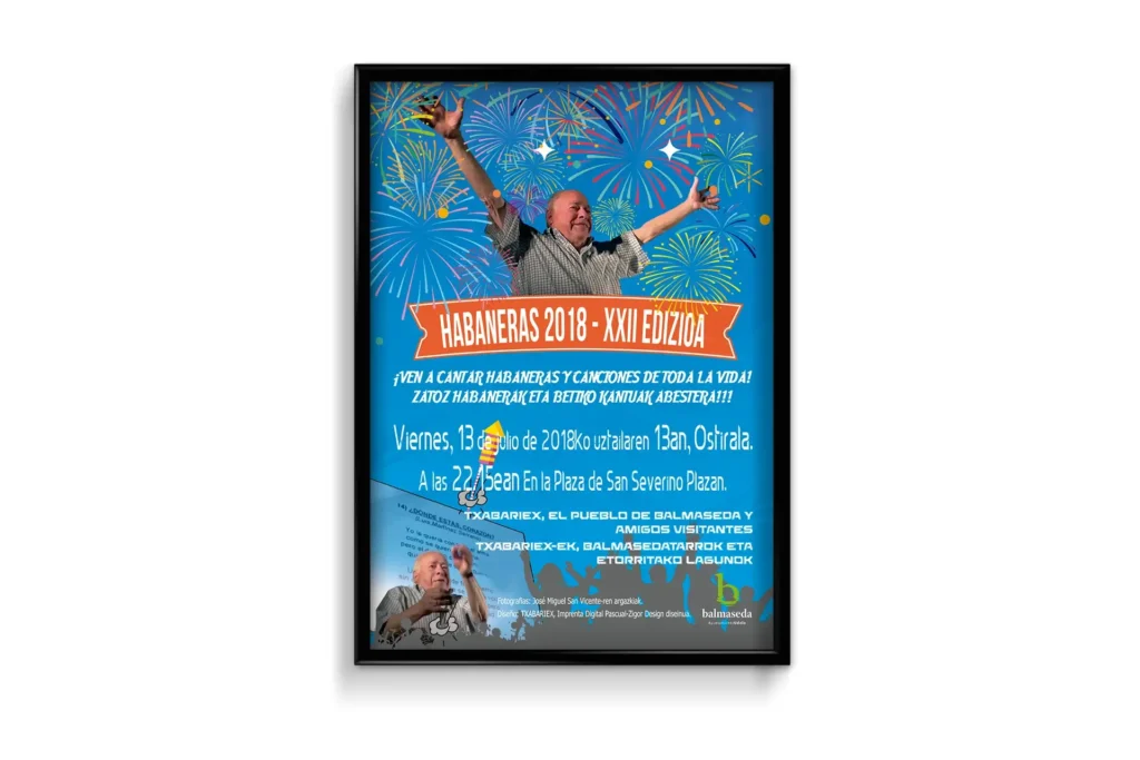 Ayuntamiento Balmaseda – Cartelería Habaneras 2018