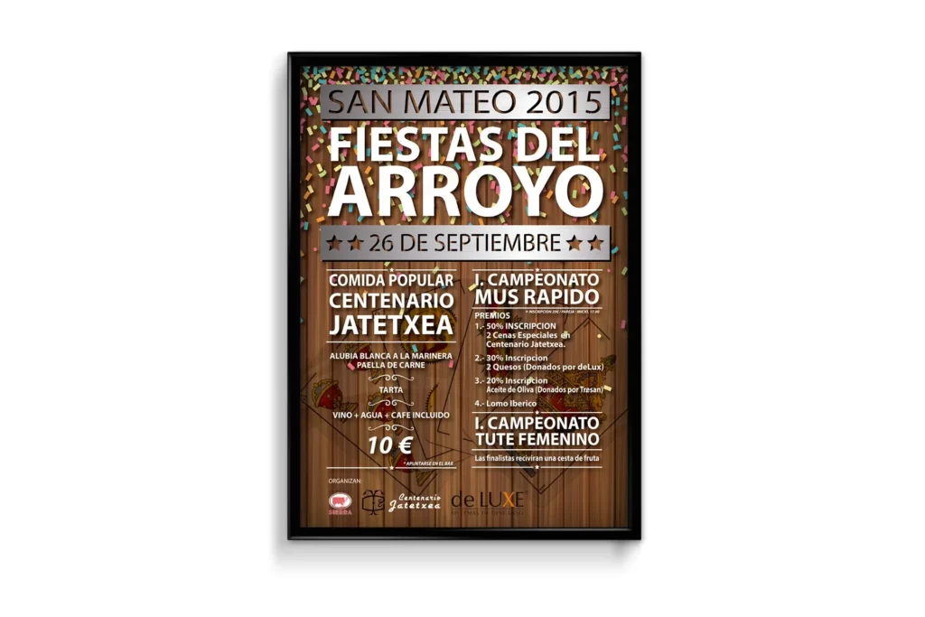Ayuntamiento Balmaseda – Cartelería San Mateo 2015