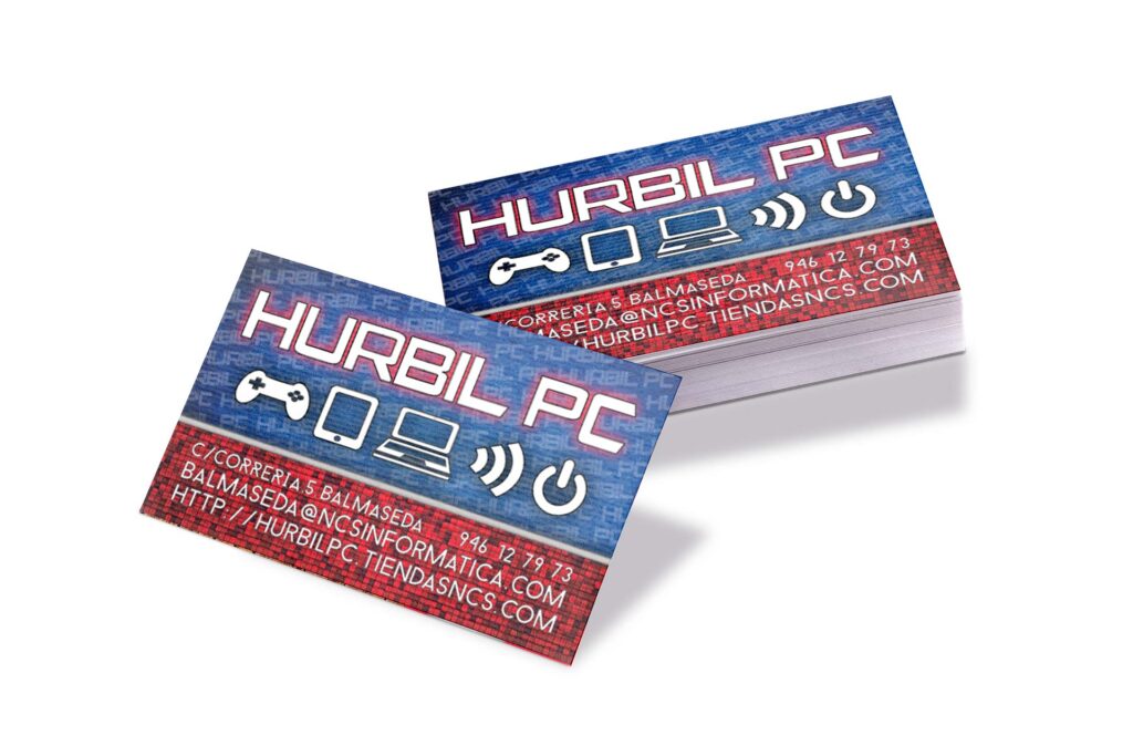 Hurbil PC – Tarjetas de Visita