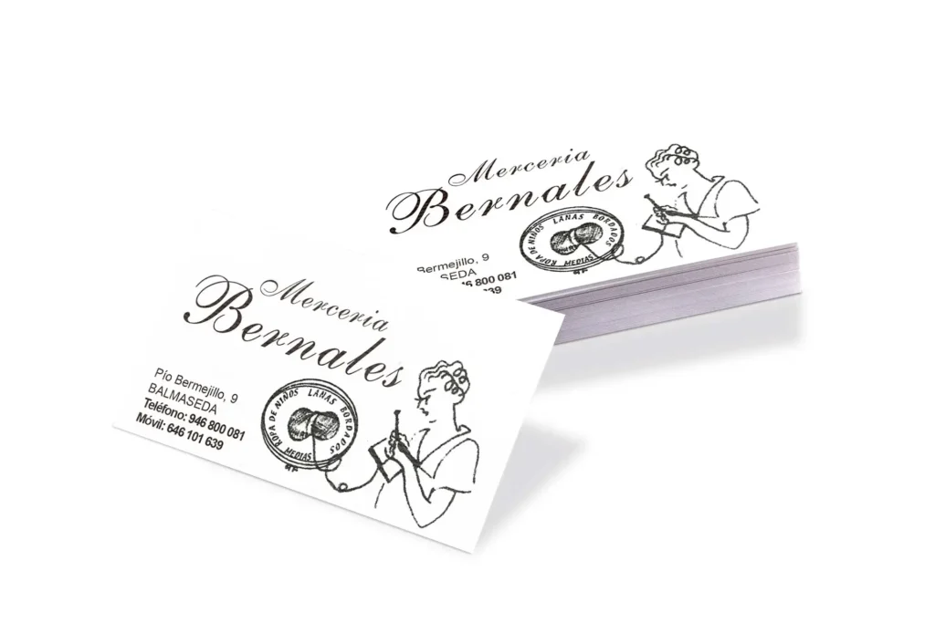 Merceria Bernales – Tarjetas de Visita