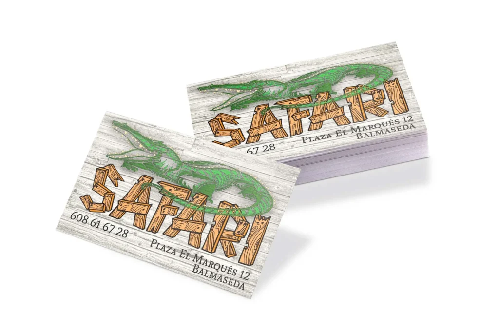 Safari – Tarjetas de Visita