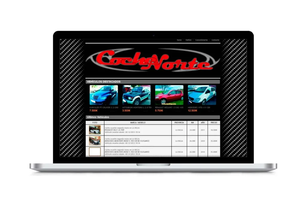 Coche Norte – Web