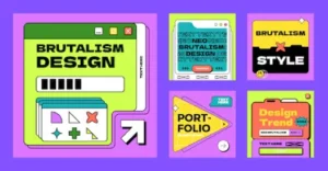 Neo-brutalismo e IA: por qué el diseño vuelve a lo esencial