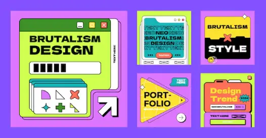 Neo-brutalismo e IA: por qué el diseño vuelve a lo esencial